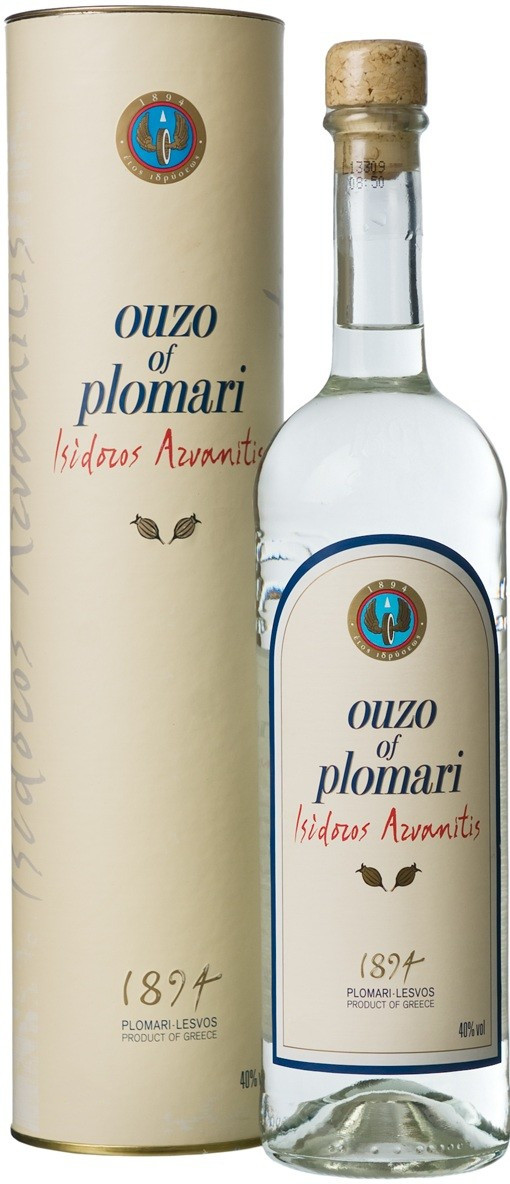Купить Водка Isidoros Arvanitis Ouzo Plomari 0.2 л в подарочной упаковке по  низкой цене